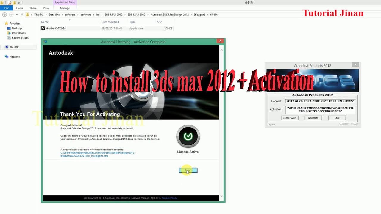 autocad 2012 keygen download 64 bit